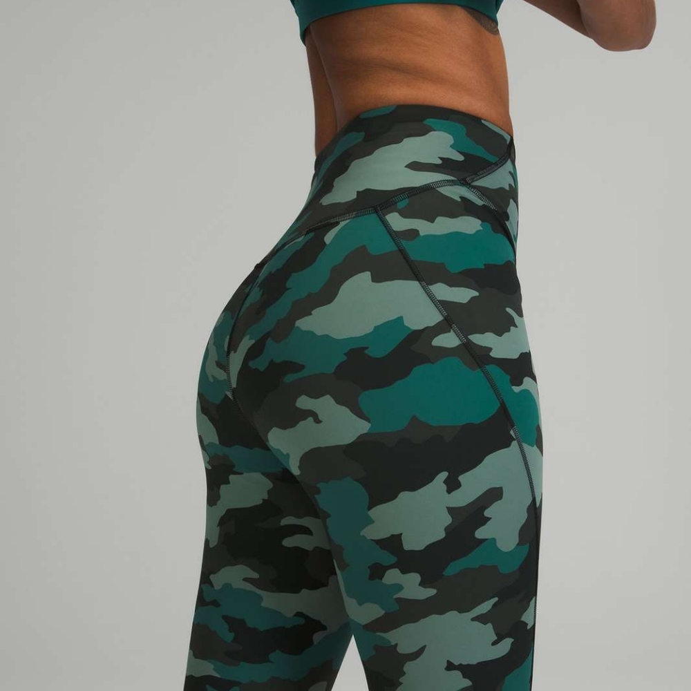 Lululemon Camo Base Pace Running Tight